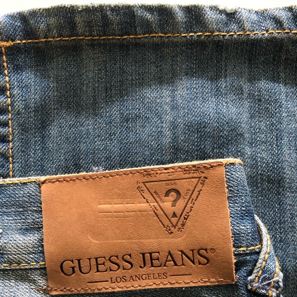 NWT Guess Juniors Falcon Slim Fit Boot Cut Distressed Jeans - Picture 13 of 16